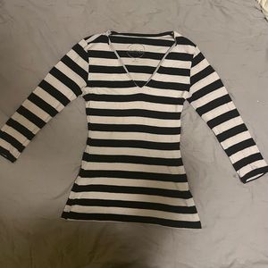 INC international concepts Women’s Shirt Medium Black & White